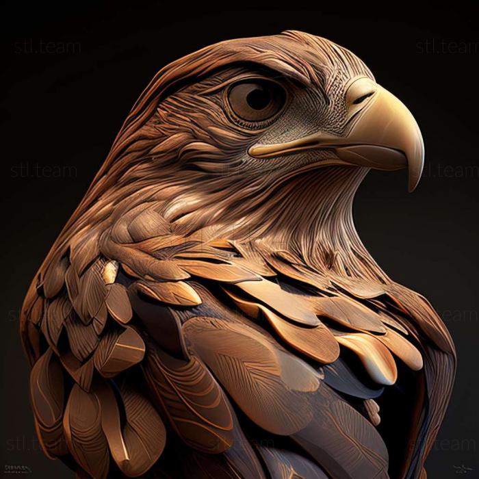 3D модель Buteo refectus (STL)